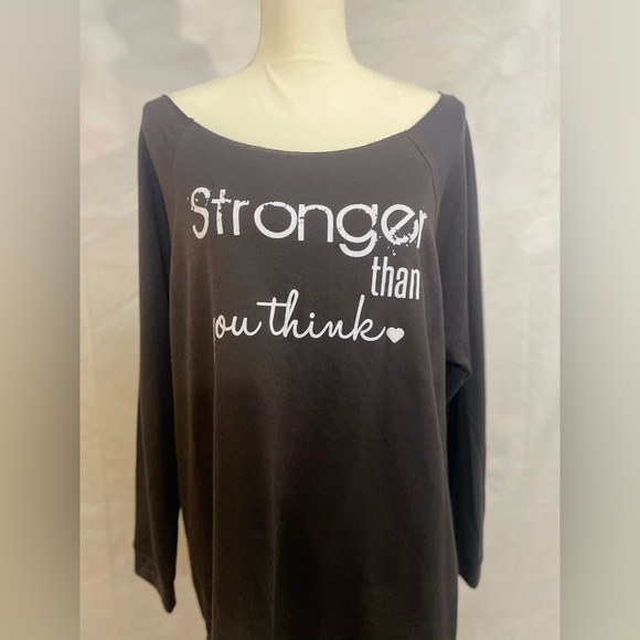 Brand: Next Level Apparel | Color: Black | Long Sleeve| Top | Size: XXL - Picture 6 of 9